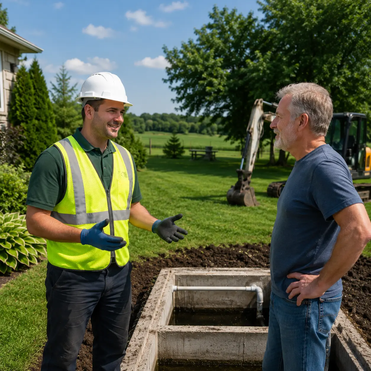 Septic technician in Wasaga Beach